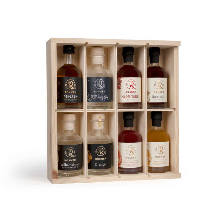 Geschenkset Holzbox "Minis"